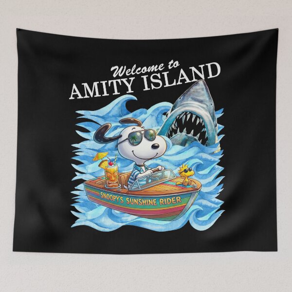 Item preview, Shark from Jaws at Amity Island designed and sold by The Retromotel.