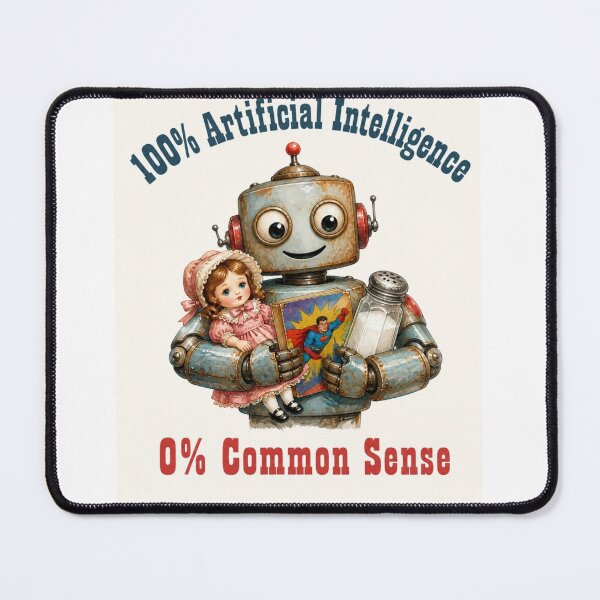 Item preview, 100% Artificial Intelligence 0% Common Sense  designed and sold by FunkyFunGifts4U.