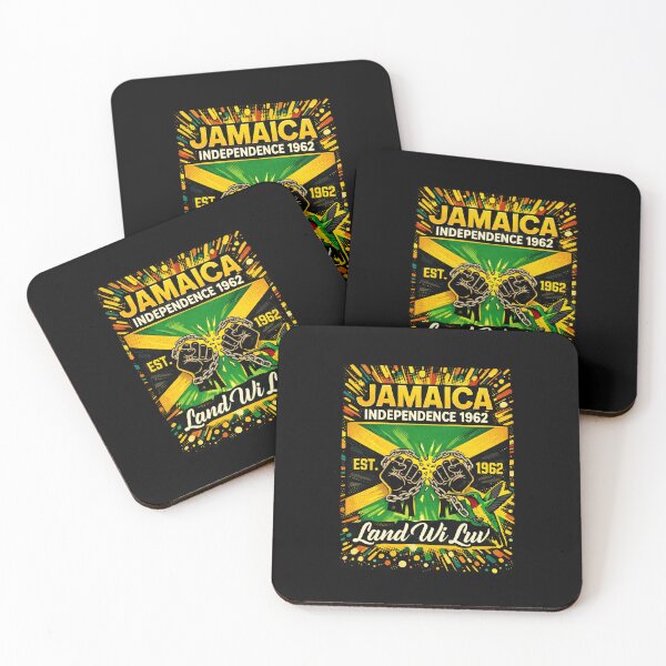 Item preview, Jamaica Land Wi Luv | Jamaican Independence Day | Proud Jamaican | Jamaica Flag designed and sold by TeesByAngelzB.