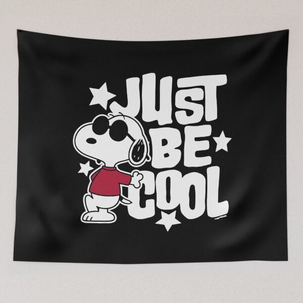 Item preview, Snoopy Just Be Cool Retro 90s Cartoon designed and sold by DamianRoy88.