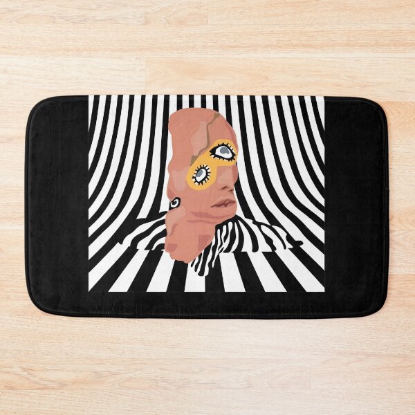 Item preview, Abstract Portrait Psycho Art Stripes designed and sold by ARTBYKTANA.