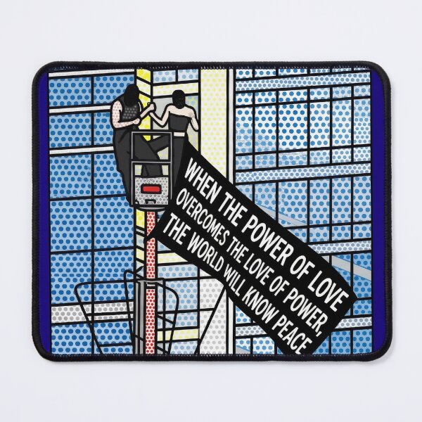 Item preview, Inspirational Peace Quote Retro Comic Pop Art Design designed and sold by Terry Bain.