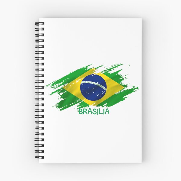 Item preview, Brasilia Brazil Flag Grunge Brush Stroke Art designed and sold by rich-moda.