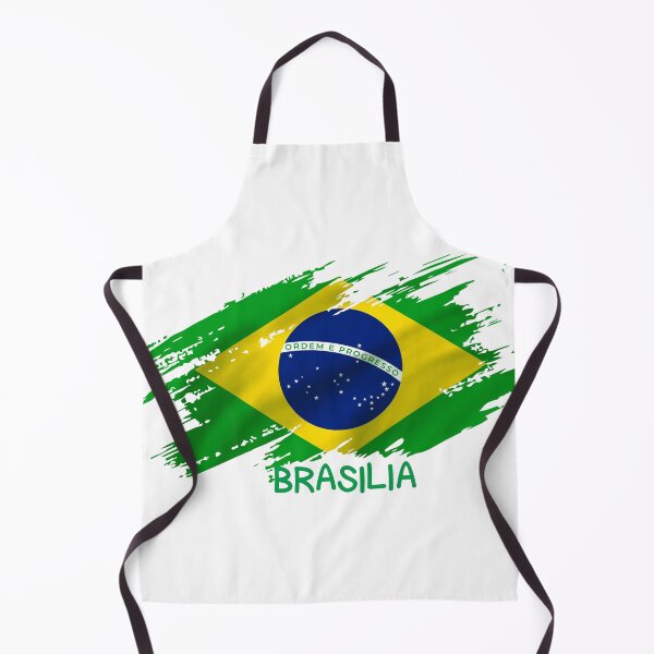 Item preview, Brasilia Brazil Flag Grunge Brush Stroke Art designed and sold by rich-moda.