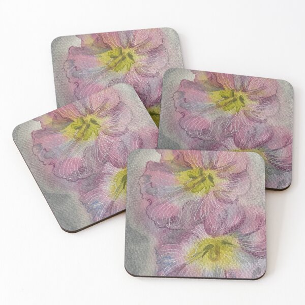 Item preview, Pink Hollyhocks designed and sold by Originalceenote.