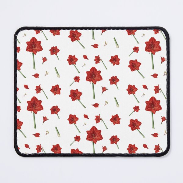 Item preview, Red Amaryllis Botanical Flower designed and sold by Bio Tech Art.