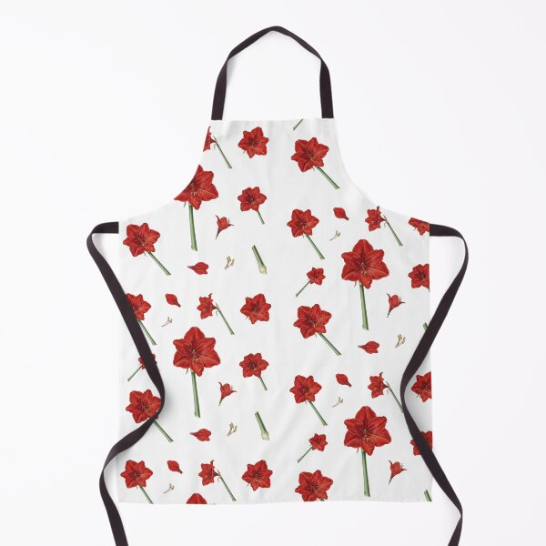 Item preview, Red Amaryllis Botanical Flower designed and sold by Bio Tech Art.