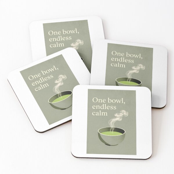 Item preview, Matcha Bowl “One bowl, endless calm” designed and sold by kocha-014.