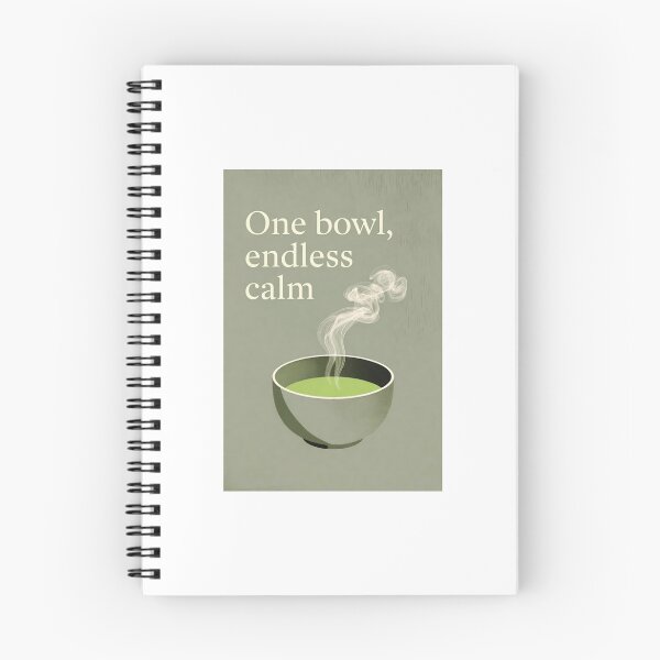 Item preview, Matcha Bowl “One bowl, endless calm” designed and sold by kocha-014.