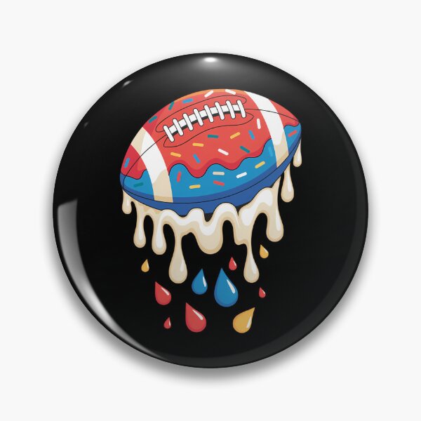 Item preview, Football Ice Cream Drip Boys Football Fan Youth Game Day designed and sold by sailorjessiArt.