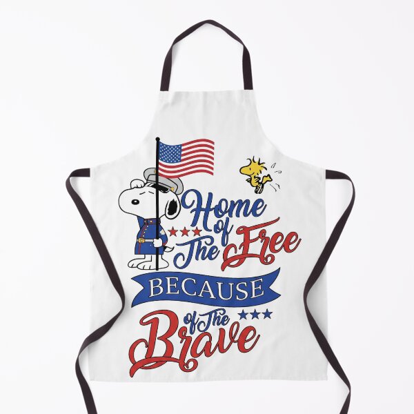 Item preview, Snoopy Home Of The Free Because Of The Brave Patriotic designed and sold by DamianRoy88.