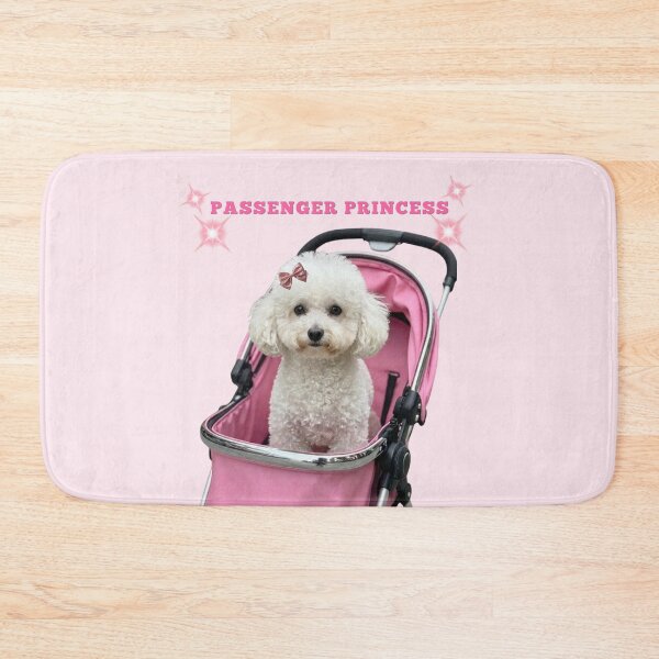Item preview, Passenger Princess Funny Poodle Dog Mom Print designed and sold by chaos-and-curls.