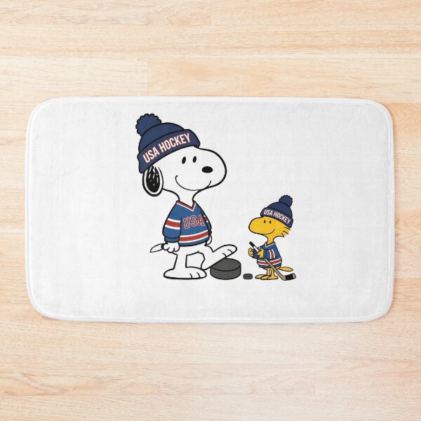 Item preview, Snoopy Woodstock USA Hockey Puck Play designed and sold by WilliamFerris.