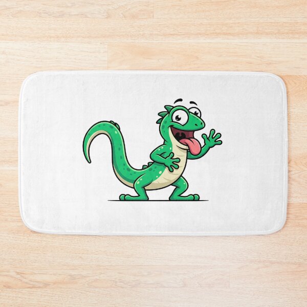Item preview, Green crazy lizard designed and sold by anuggra.