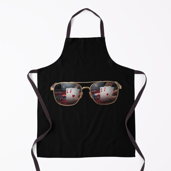 Item preview, Poker Face Aviator Sunglasses Pair of Aces designed and sold by rich-moda.