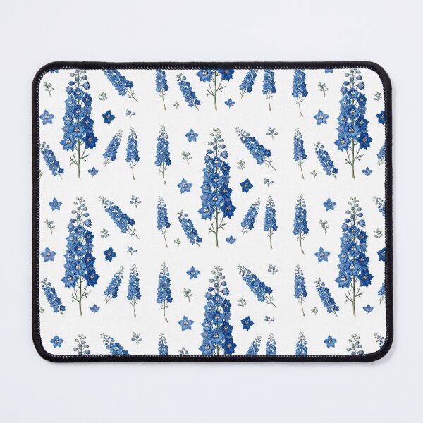 Item preview, Blue Delphinium Botanical Flower designed and sold by Bio Tech Art.