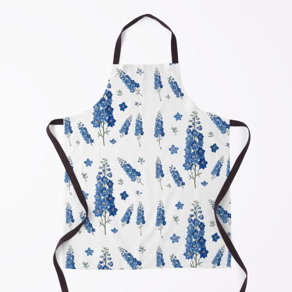 Item preview, Blue Delphinium Botanical Flower designed and sold by Bio Tech Art.