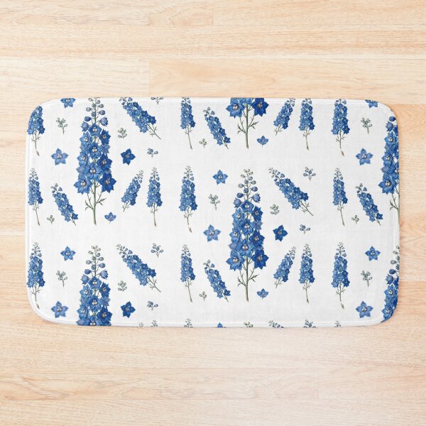 Item preview, Blue Delphinium Botanical Flower designed and sold by Bio Tech Art.