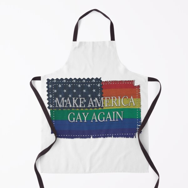 Item preview, Make America Gay Again - Rainbow American Flag designed and sold by art by hannah lang.