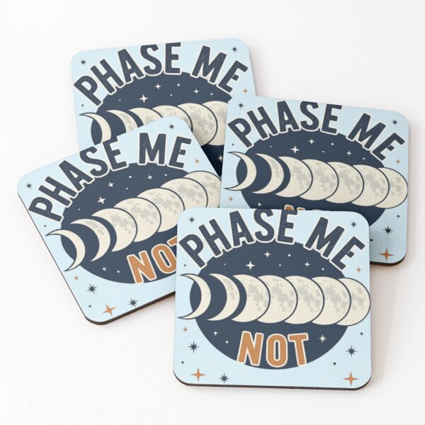 Item preview, Phase Me Not Funny Moon Phases Celestial Astrology Witchy Lunar T-Shirt designed and sold by HopeAndHustle.