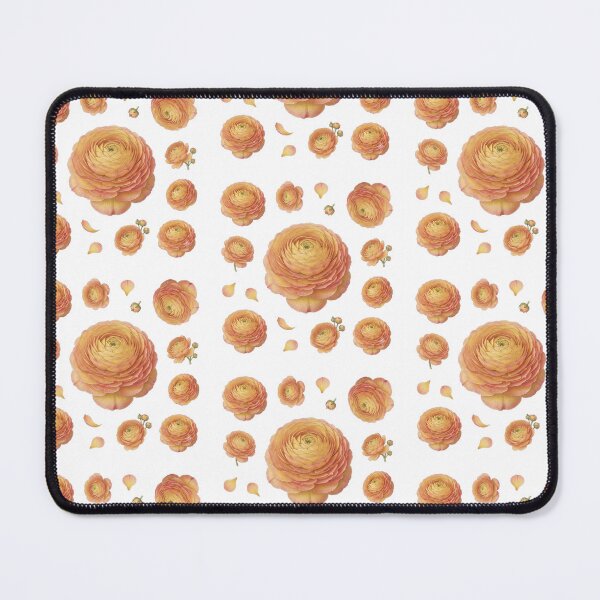 Item preview, Peach Ranunculus Botanical Flower designed and sold by Bio Tech Art.