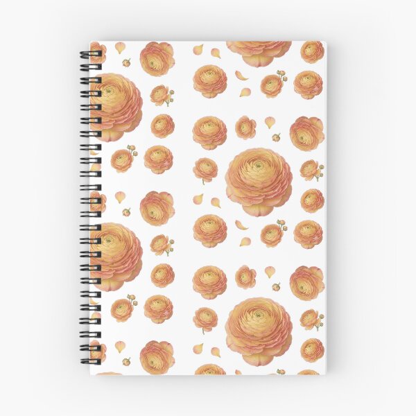 Item preview, Peach Ranunculus Botanical Flower designed and sold by Bio Tech Art.