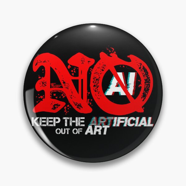 Item preview, NO AI designed and sold by Eran Fowler.