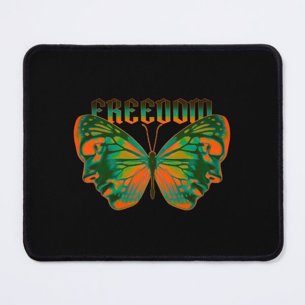 Item preview, Freedom Butterfly Surreal Portrait designed and sold by Thanat59.