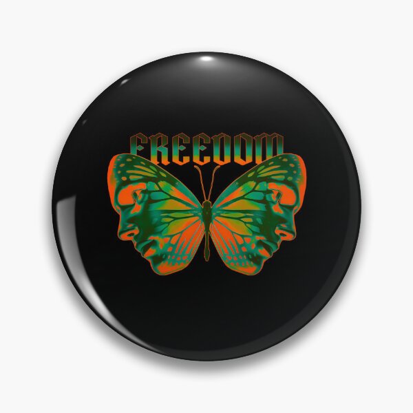 Item preview, Freedom Butterfly Surreal Portrait designed and sold by Thanat59.