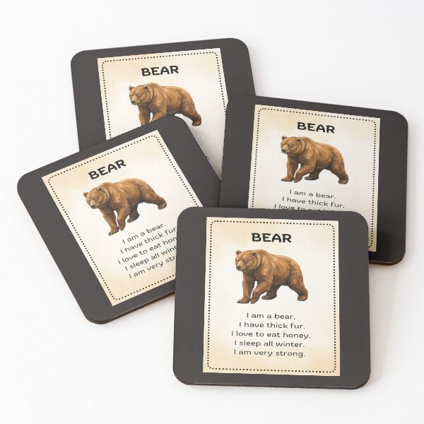 Item preview, I Am A Bear designed and sold by UBU-space.