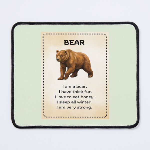 Item preview, I Am A Bear designed and sold by UBU-space.