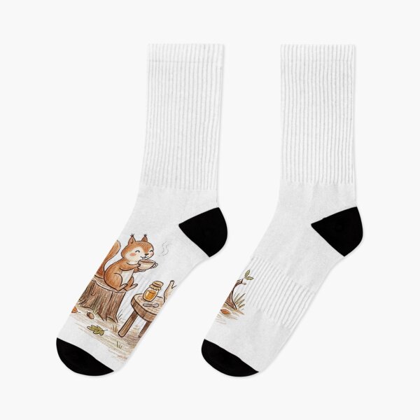 Item preview, Cozy Forest Tea Time with Bear and Squirrel designed and sold by TaiwanMemory.
