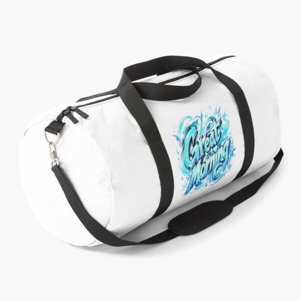Item preview, Aqua Sparkwave Great Morning Manga Graffiti designed and sold by BlissBlvdShop.