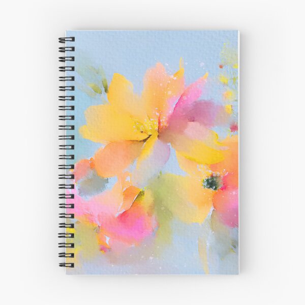Item preview, Wildflowers Watercolor-Style Pastel Impressionist Abstract Digital Painting designed and sold by DEC02.