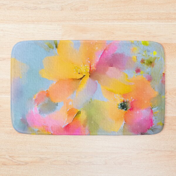 Item preview, Wildflowers Watercolor-Style Pastel Impressionist Abstract Digital Painting designed and sold by DEC02.