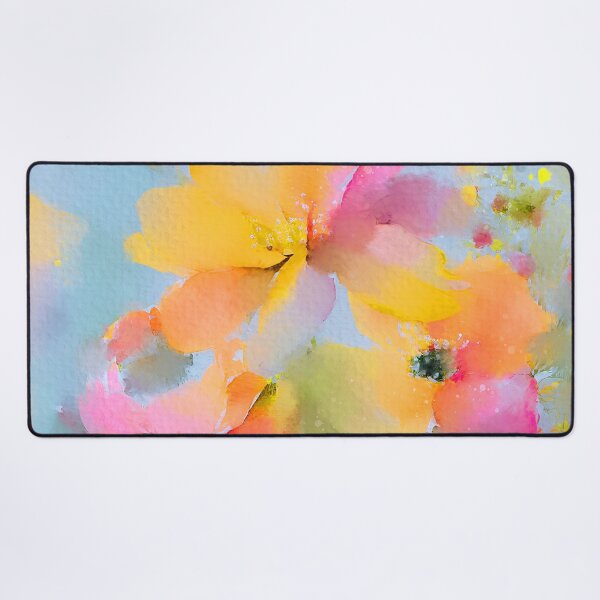 Item preview, Wildflowers Watercolor-Style Pastel Impressionist Abstract Digital Painting designed and sold by DEC02.