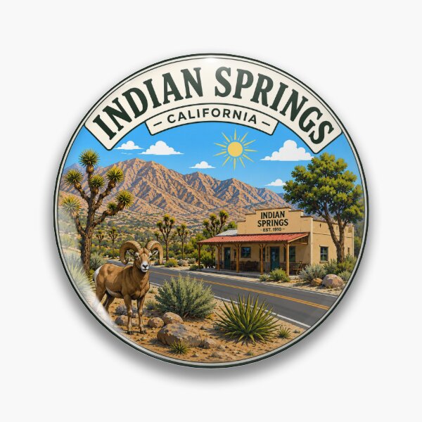 Item preview, Indian Springs, California - Desert Bighorn designed and sold by Myra365Art.