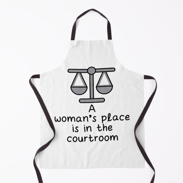Item preview, A woman's place is in the courtroom funny quote designed and sold by fluffyfamcraft.