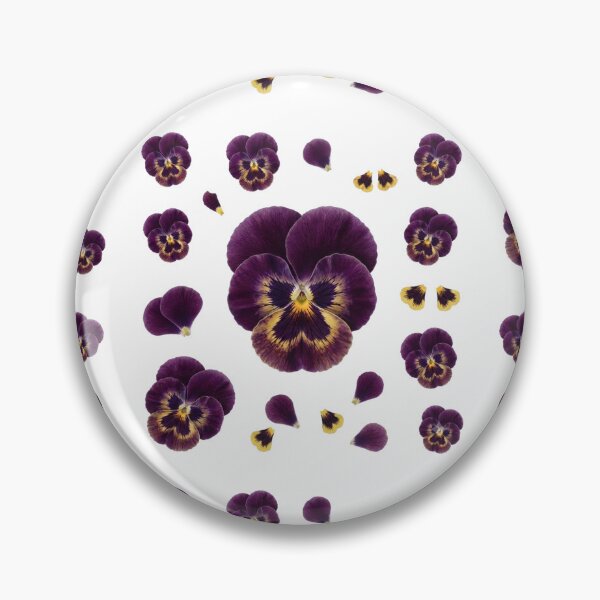 Item preview, Purple Pansy Botanical Flower designed and sold by Bio Tech Art.