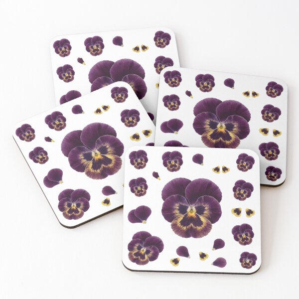 Item preview, Purple Pansy Botanical Flower designed and sold by Bio Tech Art.
