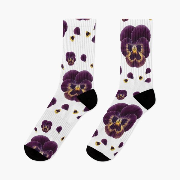 Item preview, Purple Pansy Botanical Flower designed and sold by Bio Tech Art.