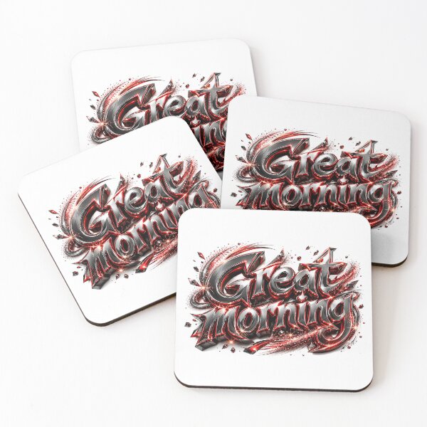 Item preview, Crimson Chrome Dawnburst Great Morning in Magical Graffiti Shine designed and sold by BlissBlvdShop.