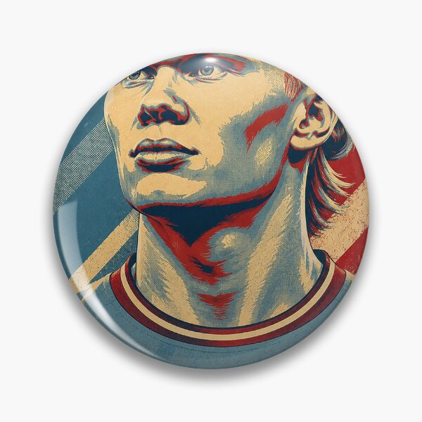 Item preview, Erling Haaland - G.O.A.T Typography designed and sold by DonetTrent.