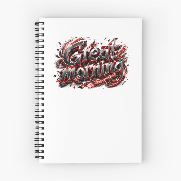 Item preview, Crimson Chrome Dawnburst Great Morning in Magical Graffiti Shine designed and sold by BlissBlvdShop.