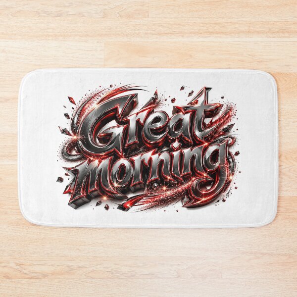 Item preview, Crimson Chrome Dawnburst Great Morning in Magical Graffiti Shine designed and sold by BlissBlvdShop.
