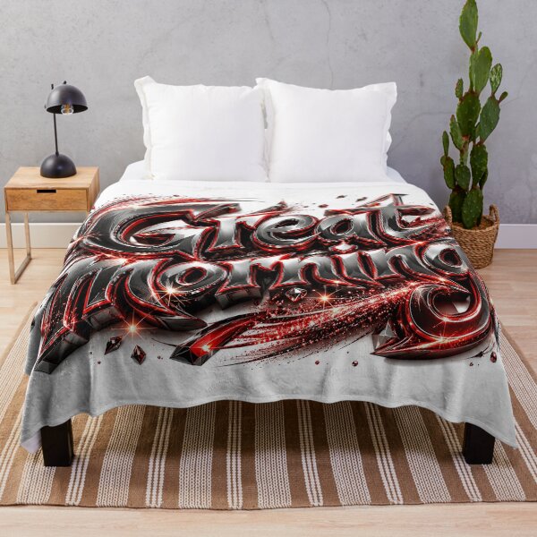 Item preview, Crimson Chrome Dawnburst Great Morning in Magical Graffiti Shine designed and sold by BlissBlvdShop.