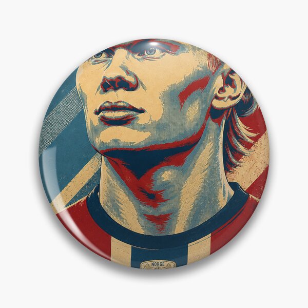Item preview, Erling Haaland - G.O.A.T Typography Norway designed and sold by DonetTrent.