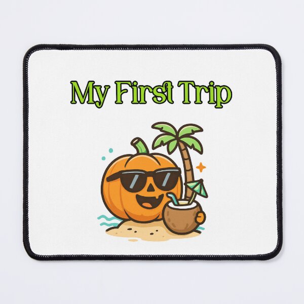 Item preview, My First Trip Baby Adventure Travel Milestone Design designed and sold by Dreamsartistry.