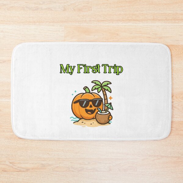 Item preview, My First Trip Baby Adventure Travel Milestone Design designed and sold by Dreamsartistry.