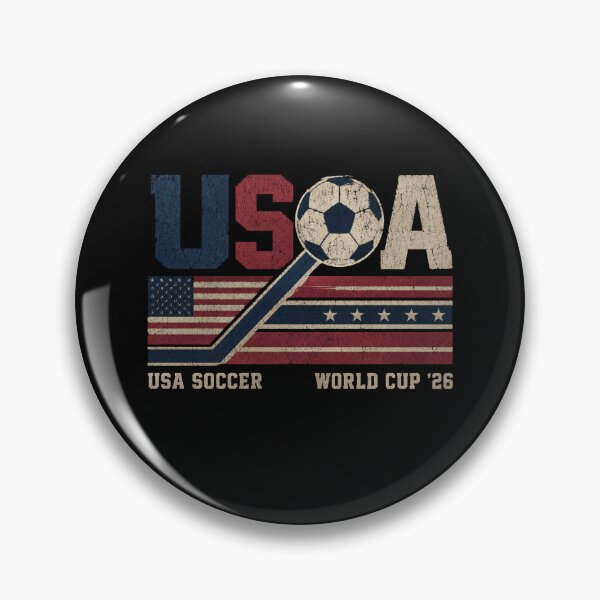 Item preview, Vintage USA Soccer World Cup 2026 Retro American Football Fan Graphic designed and sold by MakmurMpxgo.